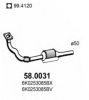 ASSO 58.0031 Catalytic Converter